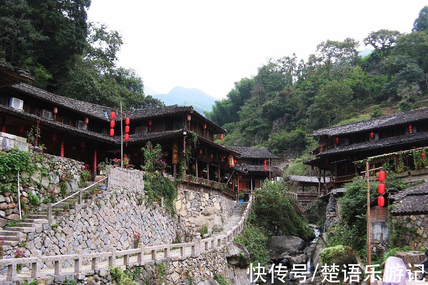 林坑|隐于浙南深山里的宝藏古村落，青山绿水美如画，成旅拍和写生胜地