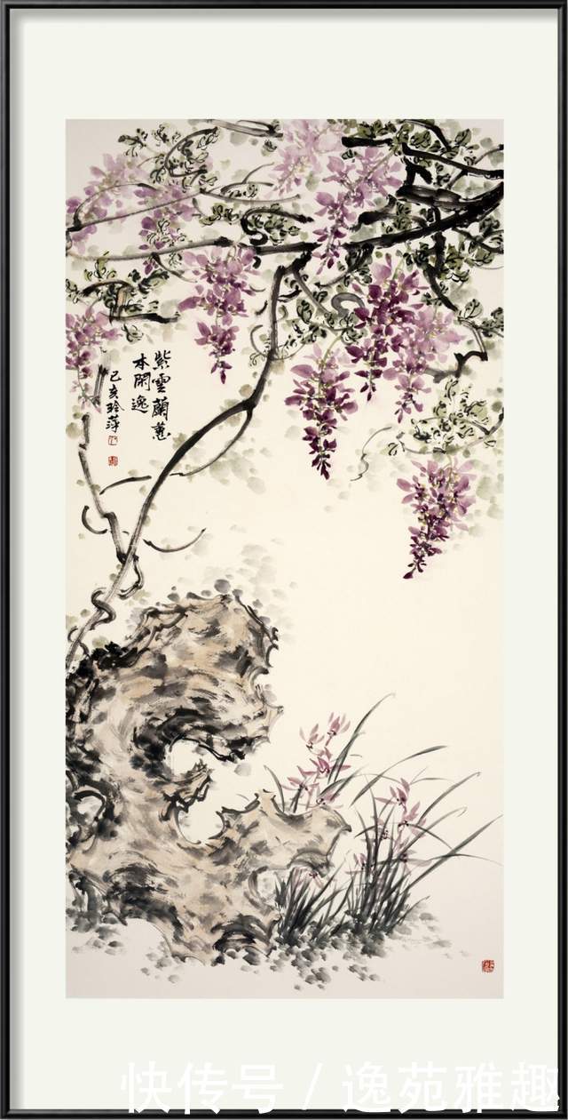 优雅|「作品欣赏」人若优雅,画作素淡清逸,画家丁玲萍作品欣赏