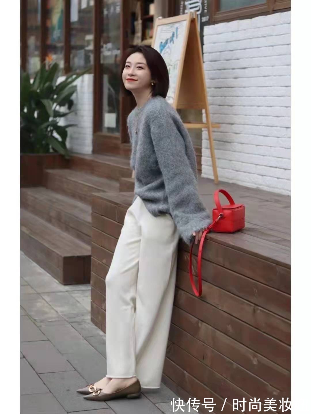版型 原来毛衣这样搭很高级,显气质又时尚,适合30、40岁的女人