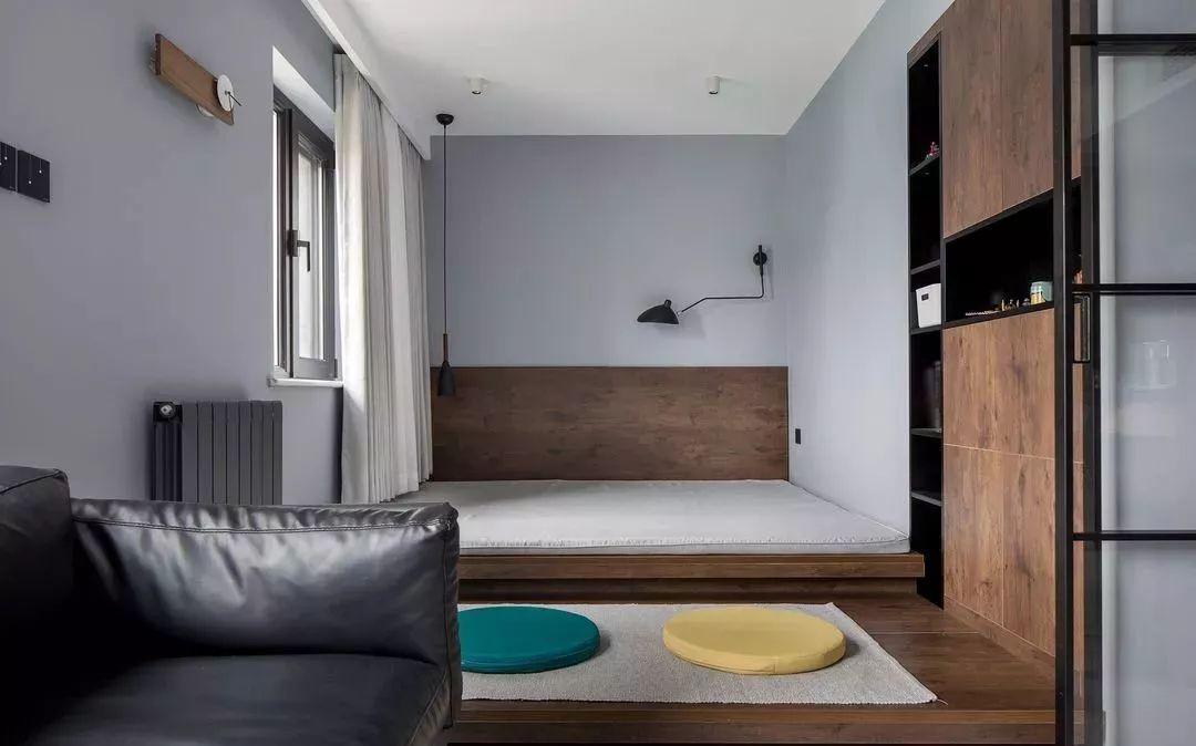 收纳|47平手枪户型巧改造，2室2厅1厨1卫，还有个让人羡慕的衣帽间！