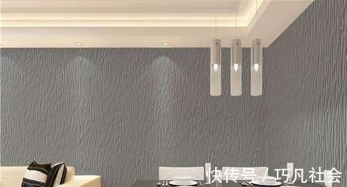 墙面|家里墙面不要贴墙纸刷油漆了，如今都流行这样做，美观又耐用