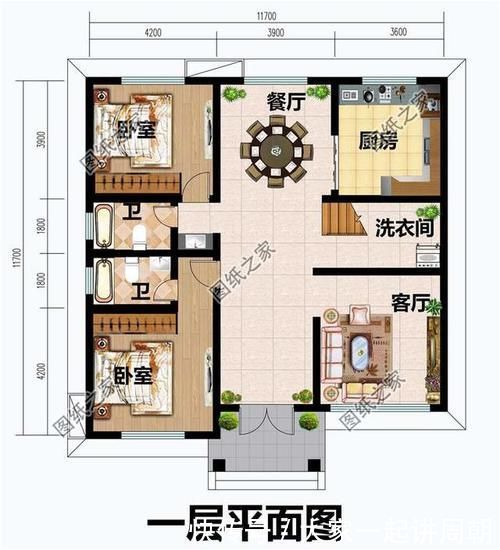 别墅|5款小户型二层楼房,简欧风格,农村建房非他莫属