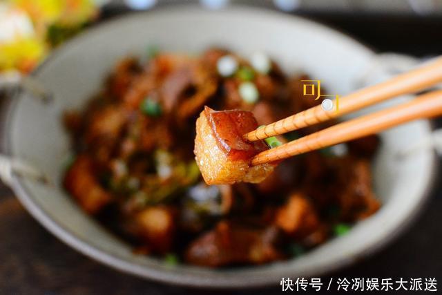  梅干菜烧肉|南方人梅干菜从来不做扣肉，这么烧才是最经典的味道，下饭好菜