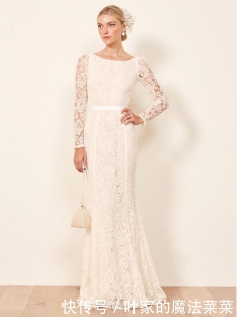 菜菜时尚show:简约婚礼带动永续婚纱潮