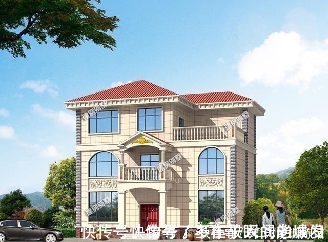 一厅|宅基地深度不够,室内怎么布局看看这2栋典型欧式别墅代表!