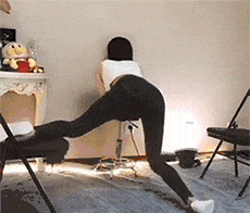 |搞笑GIF：你能不能快点儿 我快坚持不住了