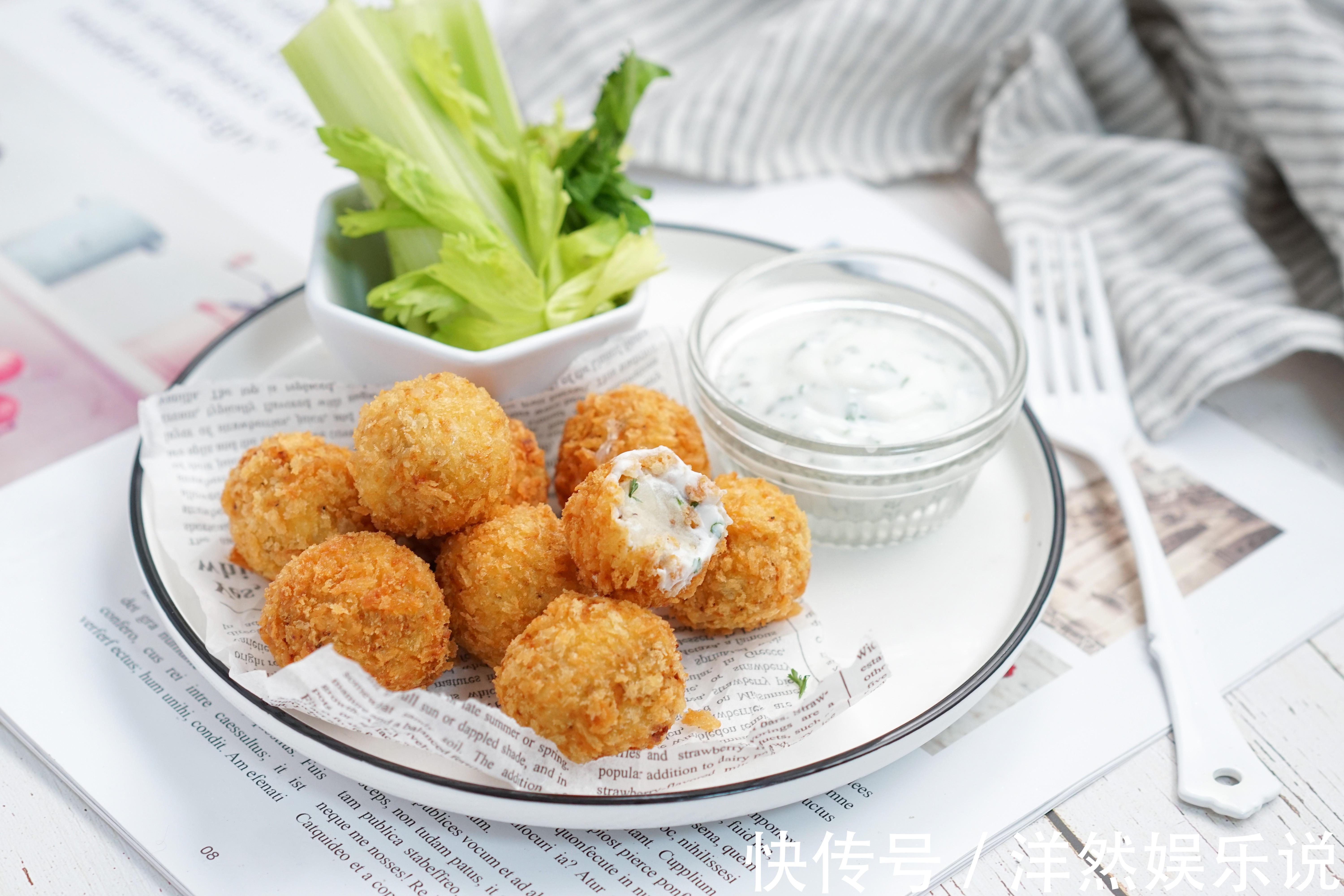 超好吃的土豆球做法，外酥里软特别香，吃了二十个也不觉得腻