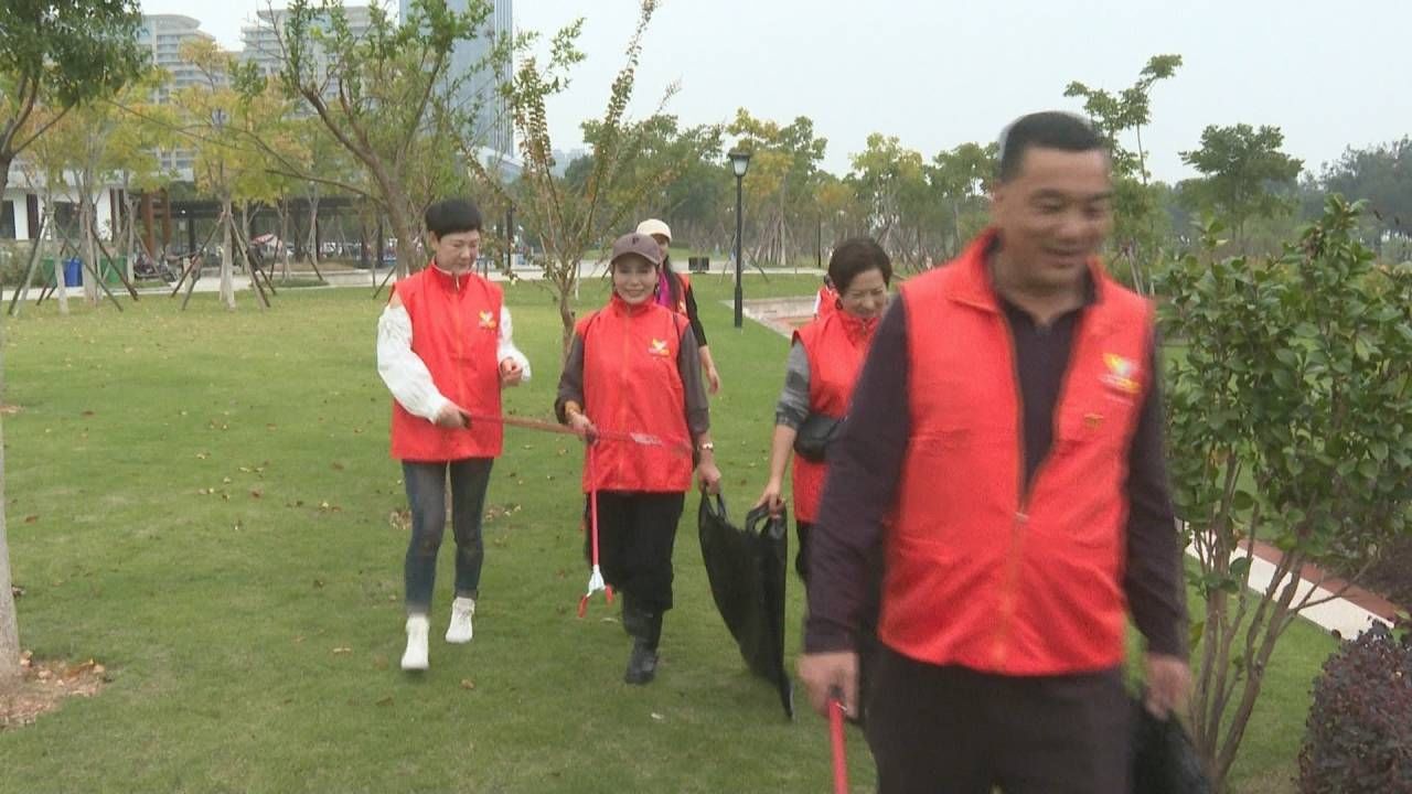 清远路|文明城市创建“志愿”行