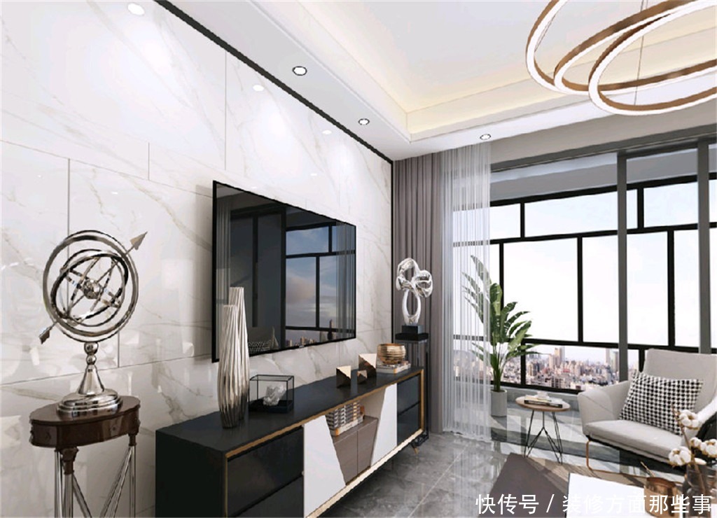 挂历|84平北欧风三居室,餐边挂历一副特别的画