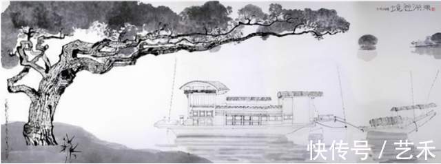 朱祖国!画坛即事:陈老红作展,祖国鹰石图