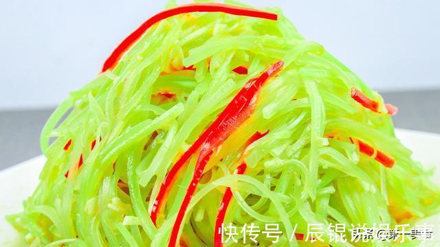 清脆|凉拌莴笋丝清脆有妙招,学会这两个小窍门,口感清脆,营养又开胃