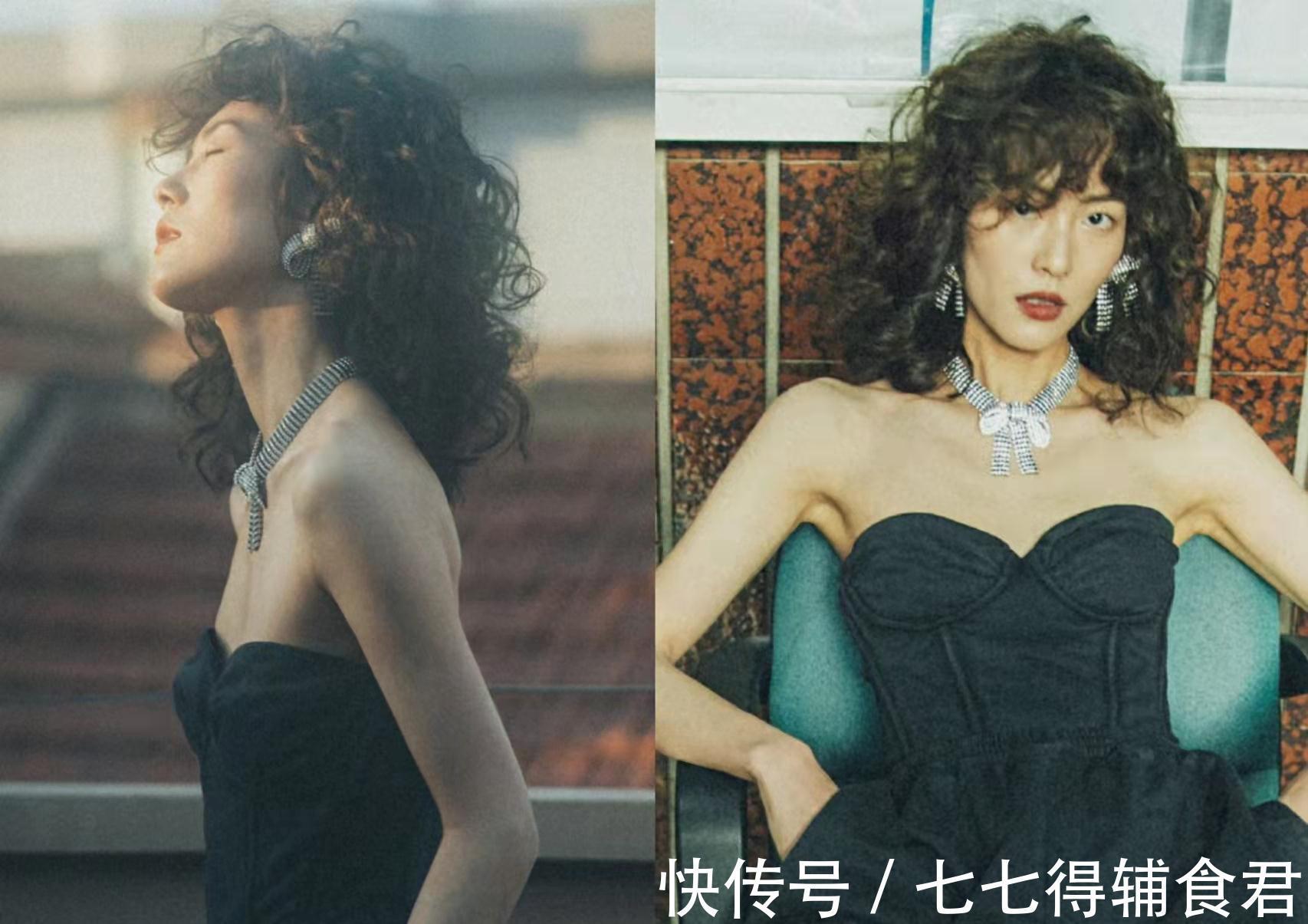 超模 羊毛卷发型太火,超模刘雯都上头!洋气时髦小脸,但这三种人慎入