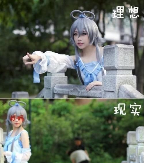 小姐姐|被称之为“人民币玩家”的cos,为啥只有上半身照片,看全身后我笑了