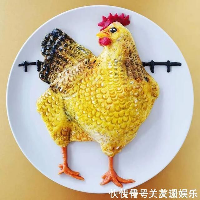 食物|美女设计师将白米饭变成一幅画，让人不忍心吃掉