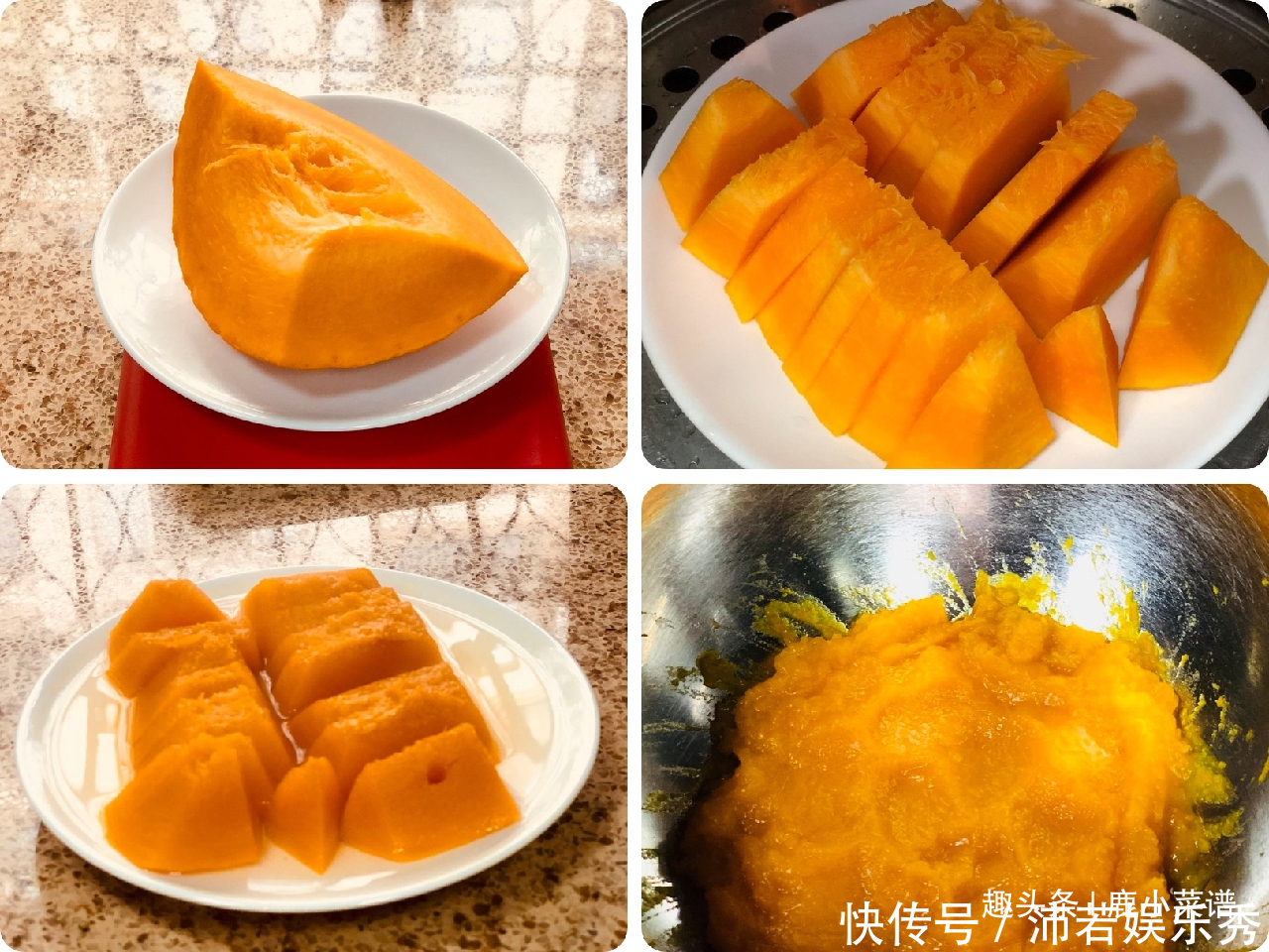 发糕|眼下南瓜正当季,做成南瓜发糕正合适,老少皆宜,香甜柔糯有营养