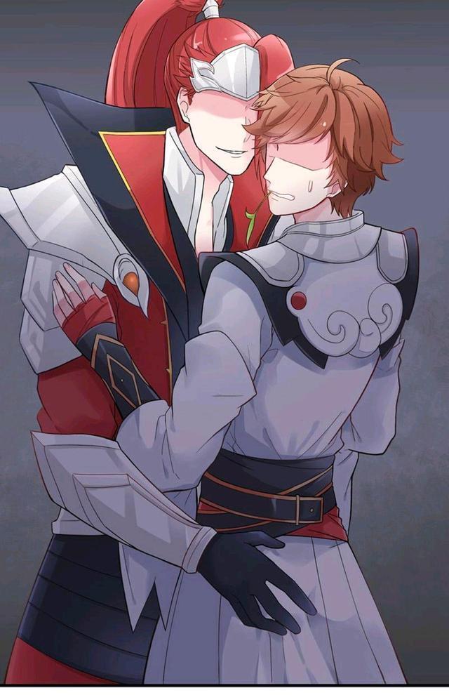 李白|王者荣耀漫画:韩信对李白壁咚;场面已经控制不住了!