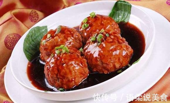 红烧狮子头,简单美味,人人夸赞,为家人学起来吧