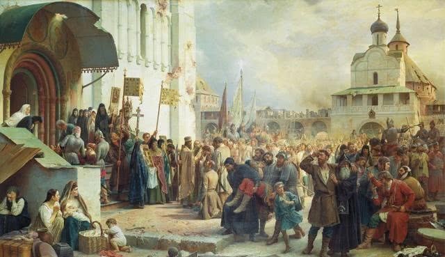 伊凡四世|莫斯科的陷落:已经崛起的俄罗斯人,仍然无法阻挡游牧民族的骑兵