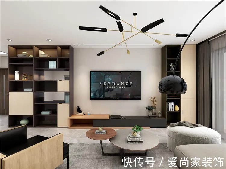 灰白+原木,简约风爱好者看过来|爱尚家装饰装修效果图 | 灰白+
