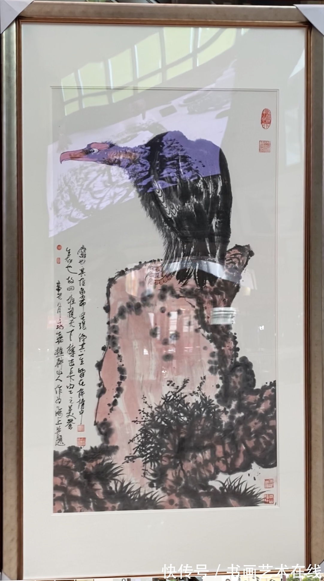 山水画|溪山无尽 笔墨有情——国画家、画鹰大家、指墨画艺术大师朱祖国