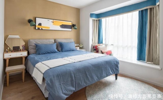 业主|126㎡充满活力的北欧风设计,薄荷绿色的正门与众不同