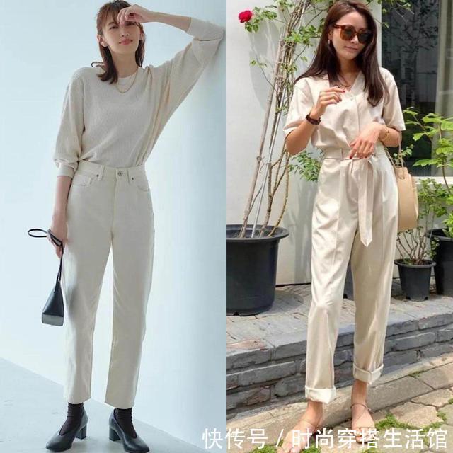 t恤|腿粗适合穿什么裤子？手把手教你选款和搭配，显瘦又时髦