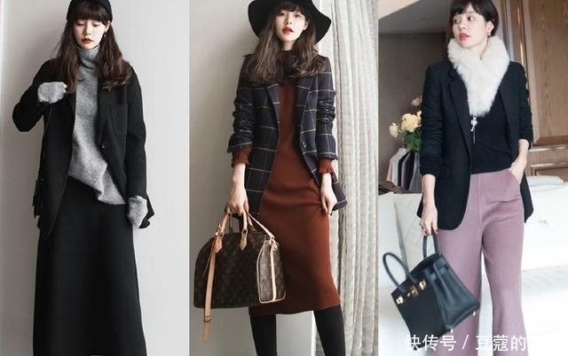 上班族|时髦精致大衣穿搭攻略,36套上班族优雅知性搭配,满满的女人味