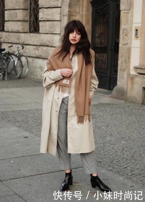 女生|小个子女生别自卑了! 这些长款外套特别适合你, 显高显气质不用愁