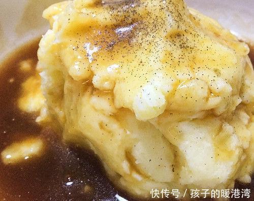 经典|馋小吃了,肯德基超经典的土豆泥,细腻鲜香,在家自己动手做