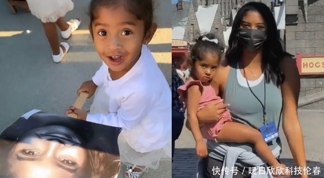 女儿|科比大女儿长大了,单手抱妹妹太温馨,面容越来越像瓦妮莎!