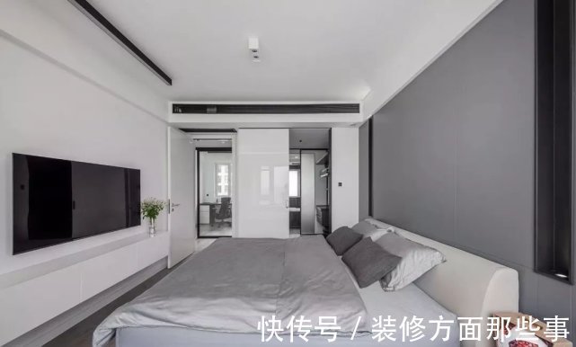 柜体|120㎡现代轻奢风开放式设计和朴素的色调,有一种高品质的氛围!