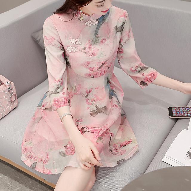 旗袍|觉得旗袍裙土的姑娘,其实是因为你不会穿