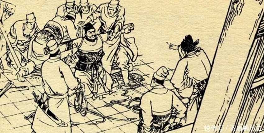 徐世芳|程咬金受审:打板子他睡觉,上夹棍疼晕,用姜末吹醒,他还是不招