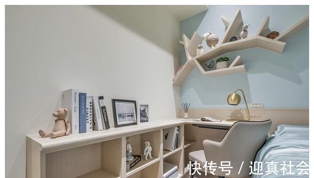 墙面|116㎡三居室,巧用室内门,打造极具灵活开阔感的新家!