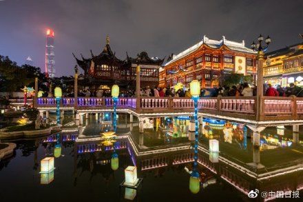 上海|打卡上海豫园灯会巨型老虎灯