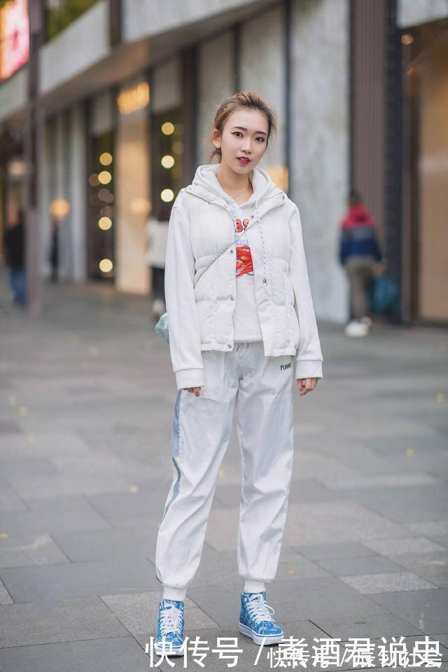 穿搭|青春美少女装,选择棉坎肩,秋季美丽动人