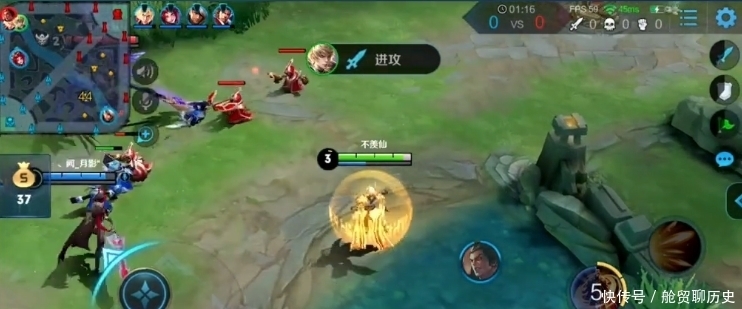 普攻|王者荣耀：普攻伤害能力出色，清线能力出众，团战不要吝啬大招