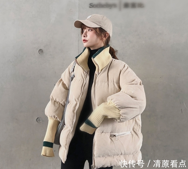 新出一种棉服叫“派克服”,23-45女人穿,时髦又添嫩暖美
