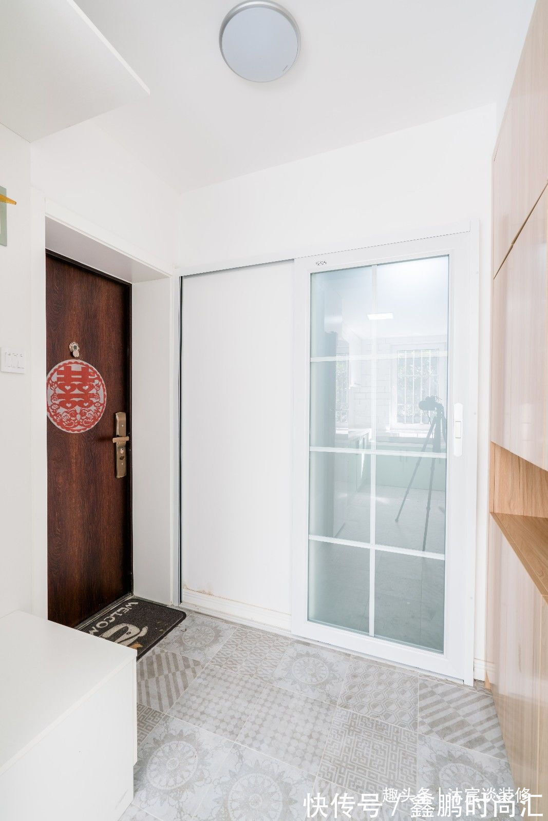 梳妆台|50㎡的婚房，虽然是小了点，但到处清新大方，藏不住的甜蜜与幸福