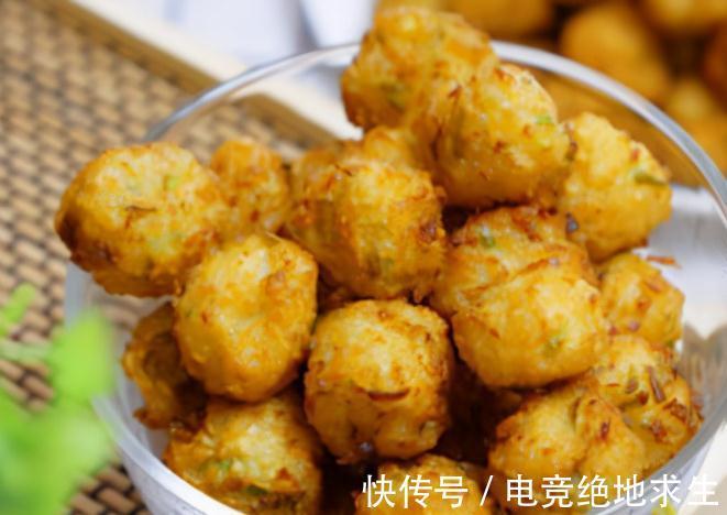 炸萝卜丸子,做好2个关键步骤,丸子外酥里嫩不发硬,教你做法