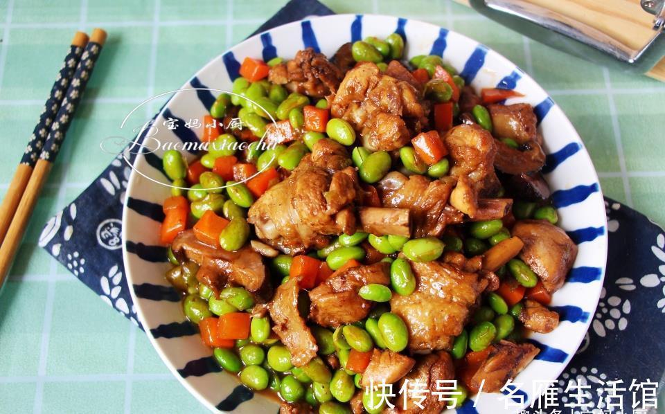 毛豆粒|夏季常给孩子吃的菜，一口下去全是蛋白质，营养丰富身体更壮实