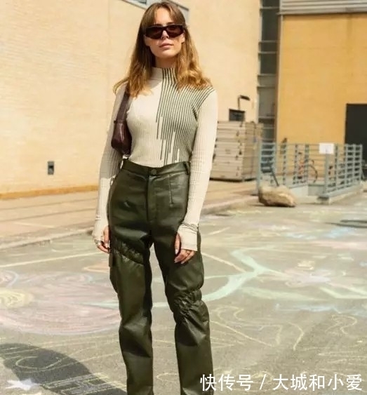 皮裤 40岁又个矮的女人,裤子尽量别穿阔腿裤和低腰裤,其实这些更显高