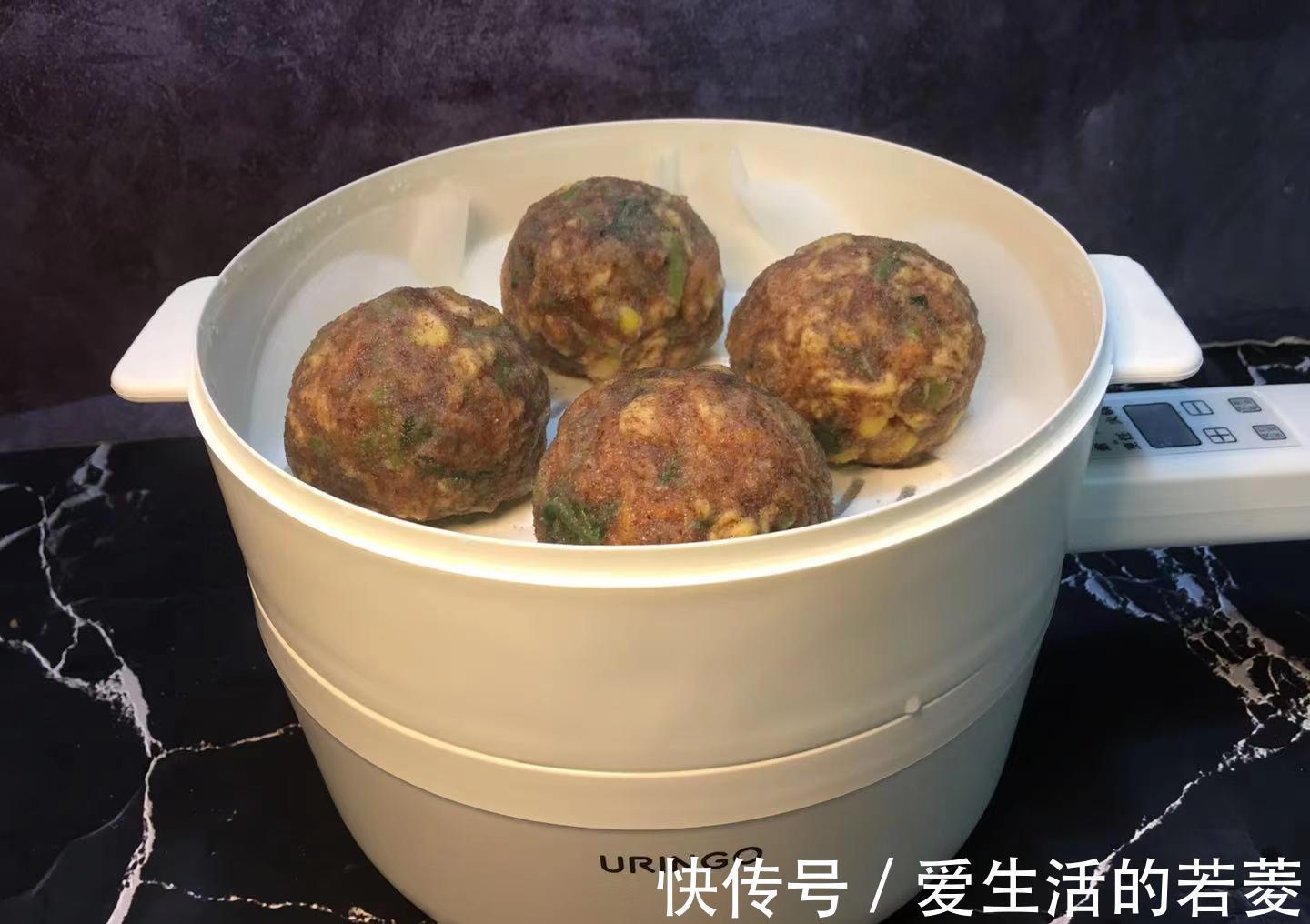 菜团子|一个月瘦10斤,这菜团子我经常吃,低脂营养又健康,吃饱也能瘦