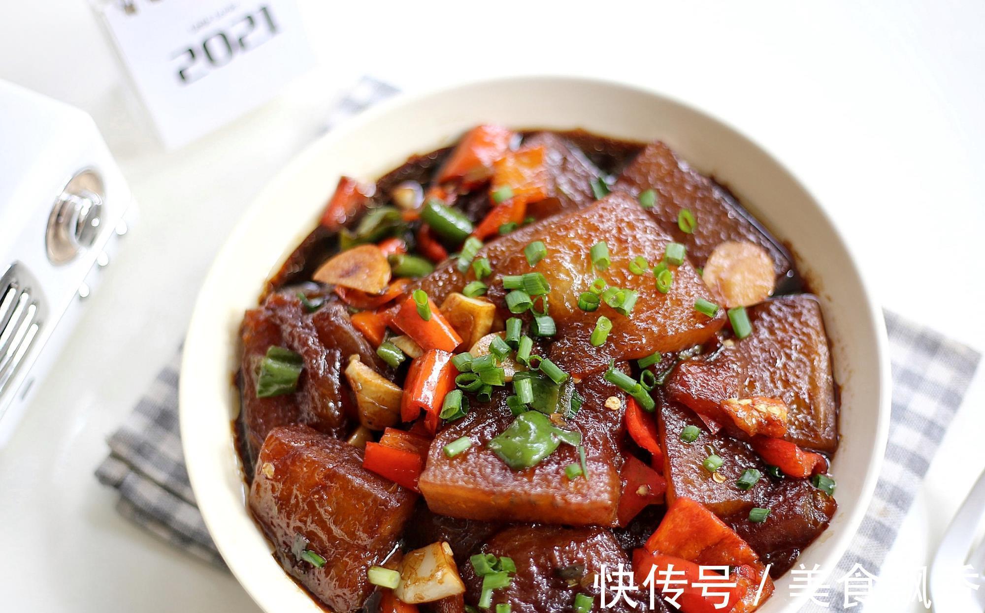 一滴水|给肉都不换的红烧冬瓜,不加一滴水,鲜香入味好下饭,吃过都夸好