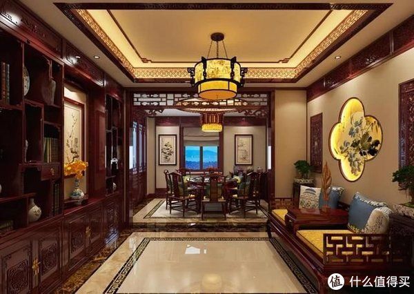 餐厅|杭州45岁大叔的中式别墅，庭院幽深，里面的装修，更是惊艳了我