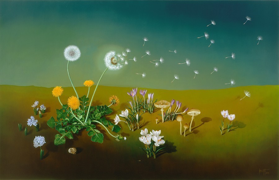 巴塞罗那!西班牙超写实油画大师marcEscofet:大自然的灵魂画师