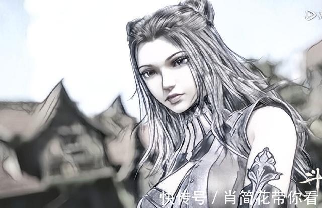 艺术画风|当《斗罗大陆》变成了艺术画风,朱竹清好美,唐三有点恐怖