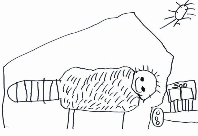 老爸Tom|设计师老爸将孩子的画P图再现,鼓励孩子继续发挥创造力