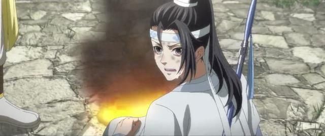 蓝景仪|魔道祖师:魏无羡被吐槽“没人给他烧纸钱”,蓝忘机说出了三个字