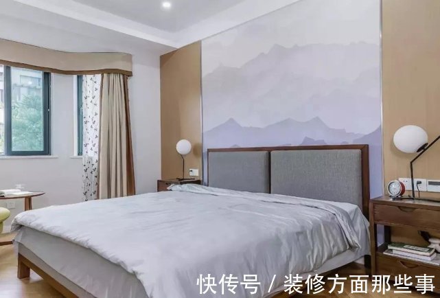 书房|120㎡挤出4间房,还有休闲的弧形小飘窗和步入式衣帽间